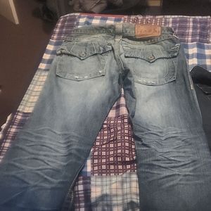 3 pair of true religion jeans